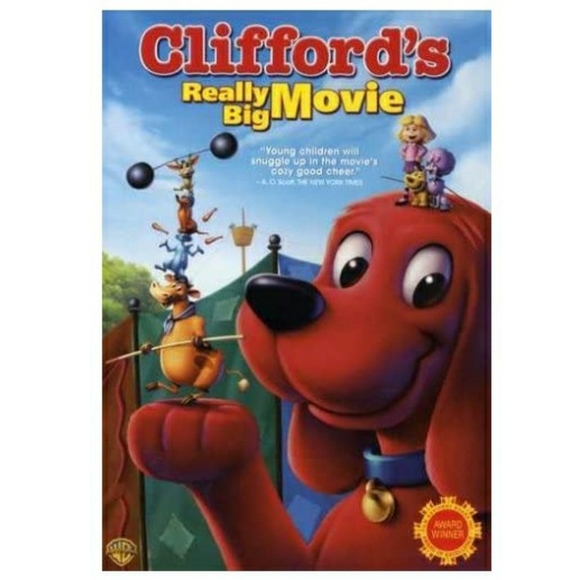 Media Nib Cliffords Really Big Movie Dvd Poshmark